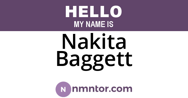 Nakita Baggett