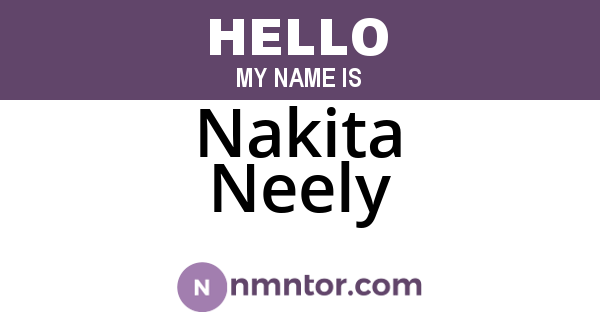 Nakita Neely