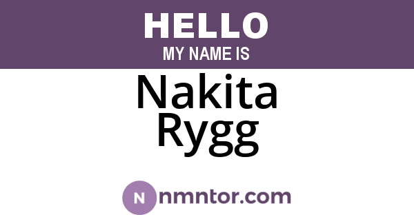 Nakita Rygg