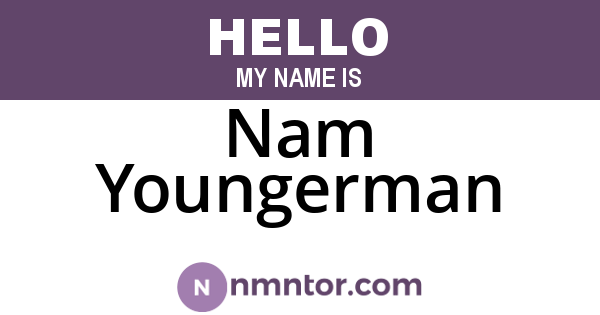 Nam Youngerman