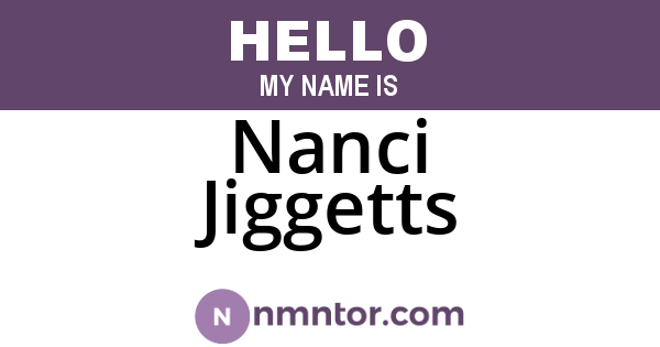 Nanci Jiggetts