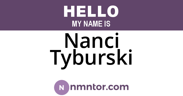 Nanci Tyburski