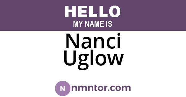 Nanci Uglow