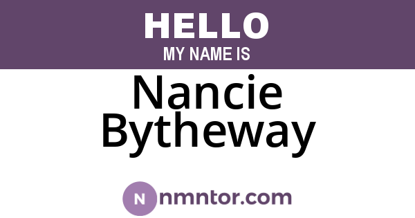 Nancie Bytheway