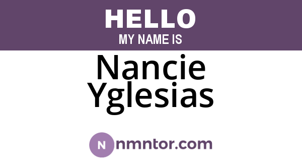 Nancie Yglesias