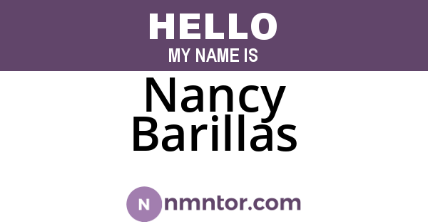 Nancy Barillas