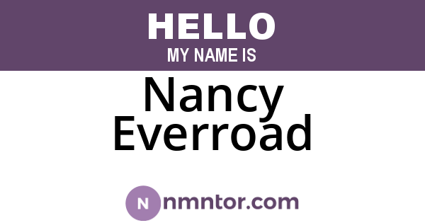 Nancy Everroad