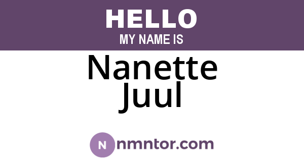 Nanette Juul