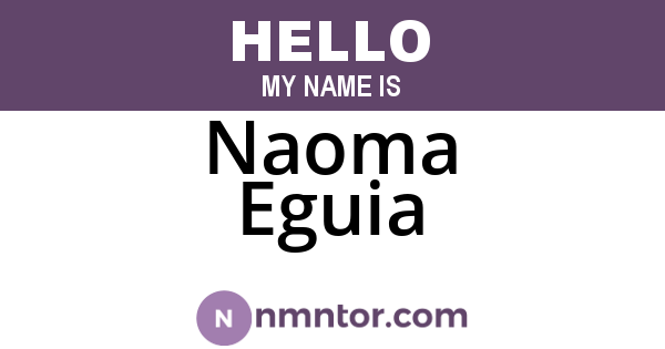 Naoma Eguia