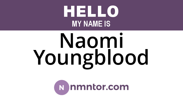 Naomi Youngblood