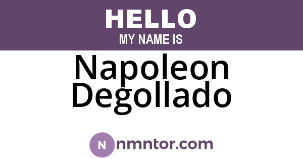 Napoleon Degollado