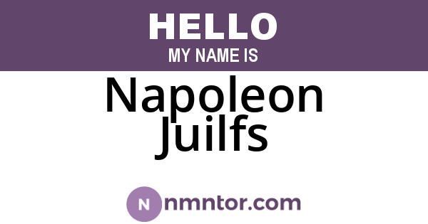 Napoleon Juilfs