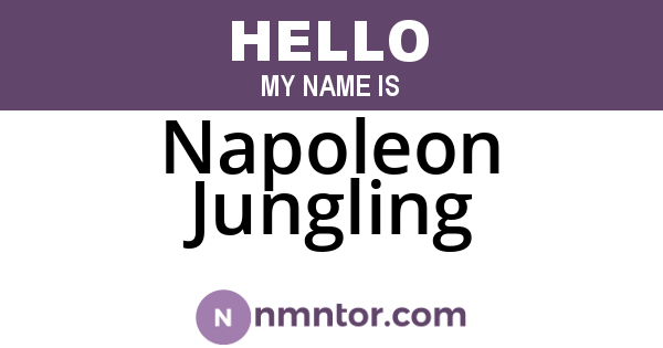 Napoleon Jungling