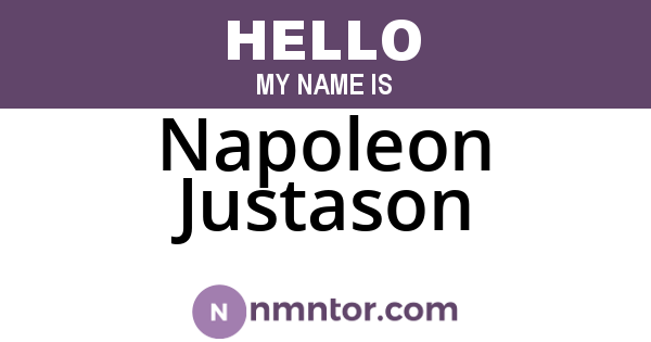 Napoleon Justason