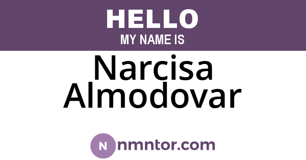 Narcisa Almodovar