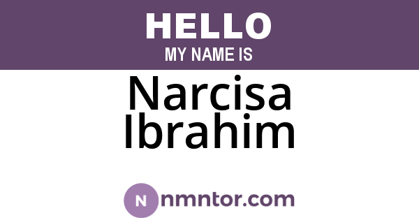 Narcisa Ibrahim