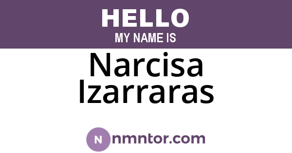 Narcisa Izarraras
