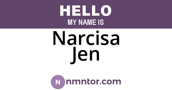 Narcisa Jen