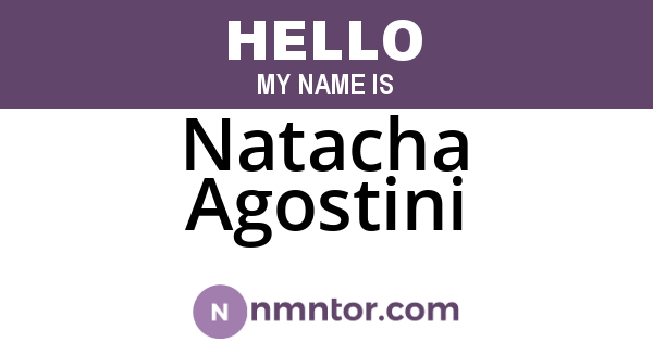 Natacha Agostini