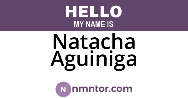 Natacha Aguiniga