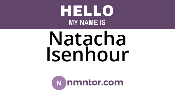 Natacha Isenhour