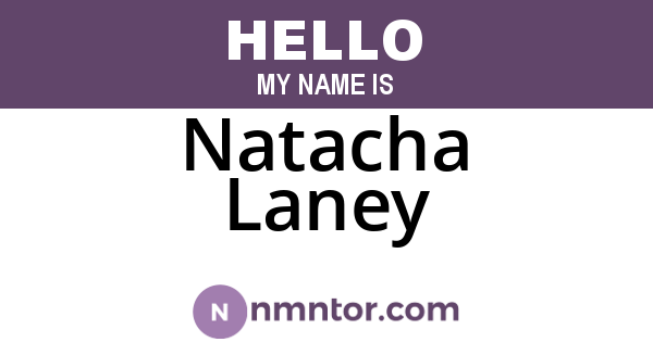 Natacha Laney