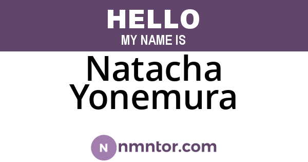 Natacha Yonemura