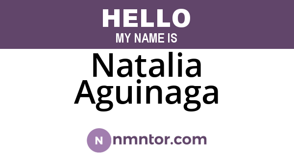 Natalia Aguinaga