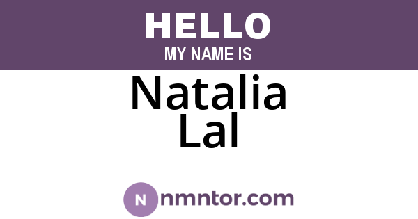 Natalia Lal