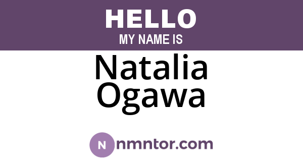 Natalia Ogawa