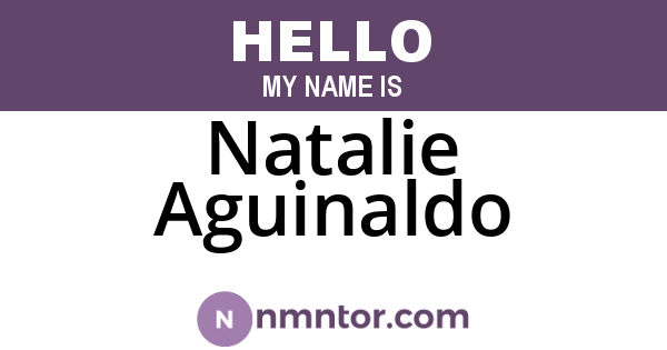 Natalie Aguinaldo