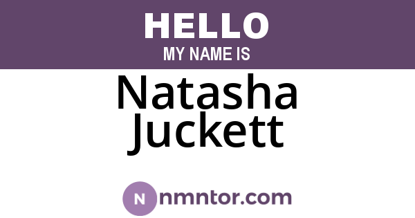 Natasha Juckett