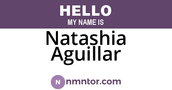 Natashia Aguillar