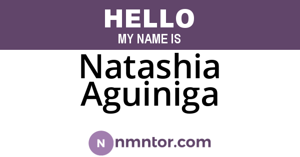 Natashia Aguiniga