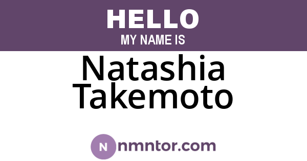 Natashia Takemoto