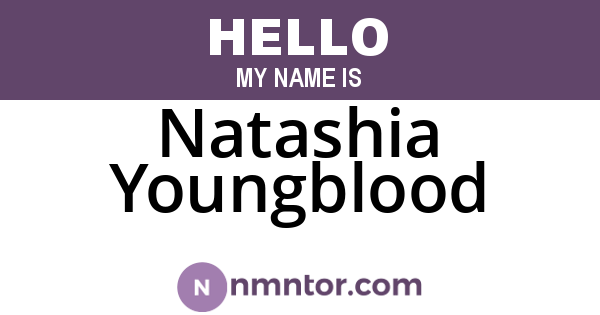 Natashia Youngblood