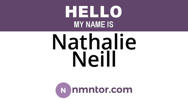 Nathalie Neill