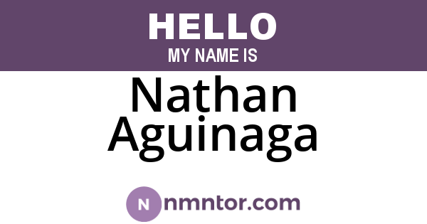 Nathan Aguinaga