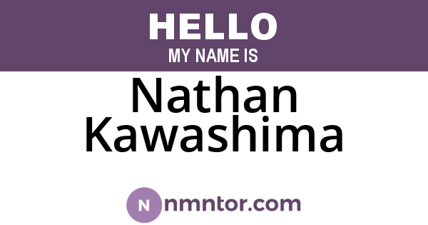 Nathan Kawashima