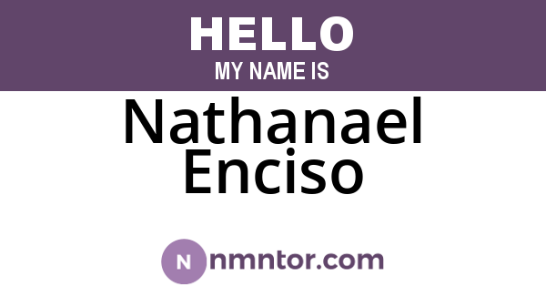 Nathanael Enciso
