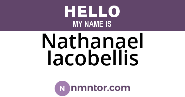 Nathanael Iacobellis