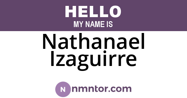 Nathanael Izaguirre