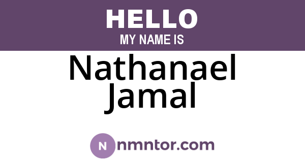 Nathanael Jamal