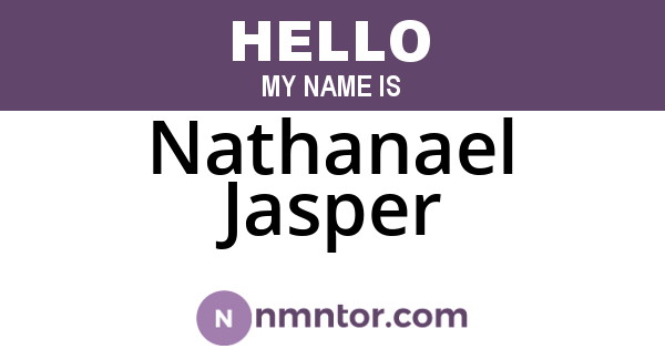 Nathanael Jasper