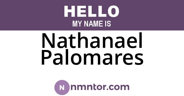 Nathanael Palomares