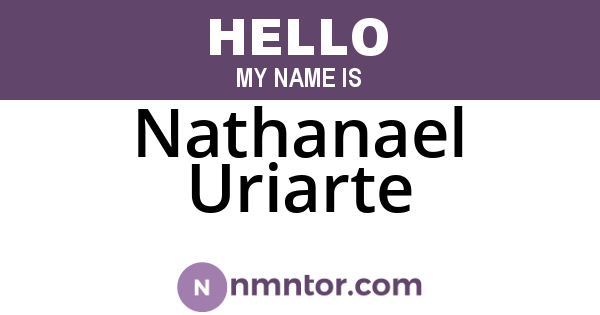 Nathanael Uriarte