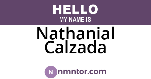 Nathanial Calzada