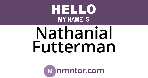 Nathanial Futterman