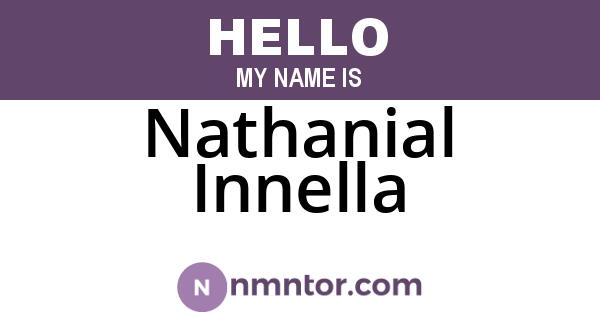 Nathanial Innella