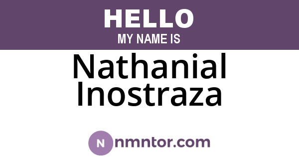 Nathanial Inostraza